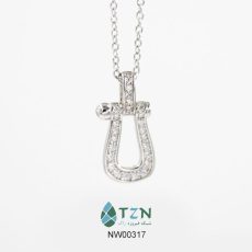 گردنبند نقره نعل